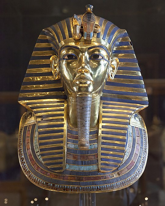 Tutankhamen Funeral Mask [Wikipedia]