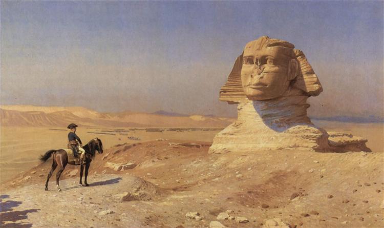 Bonaparte before the Sphinx