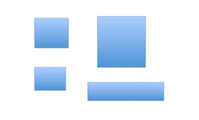A collection of rectangles